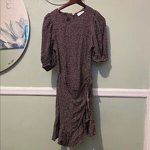 & Other Stories Black and White Mini Dress